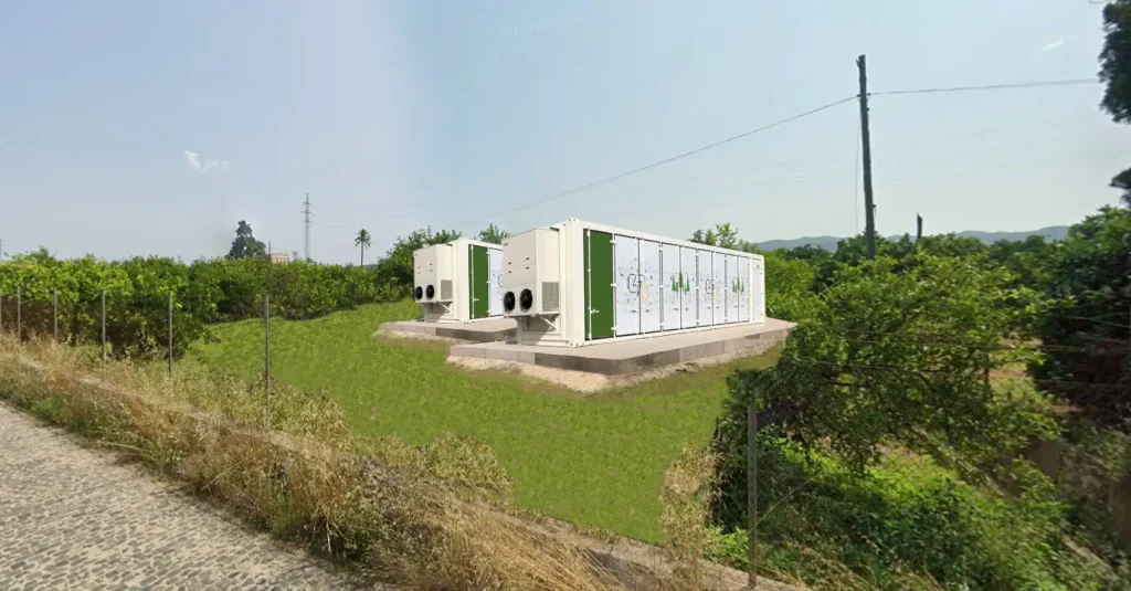 Simulación de la planta de almacenamiento energético integrada entre cítricos en Carcaixent